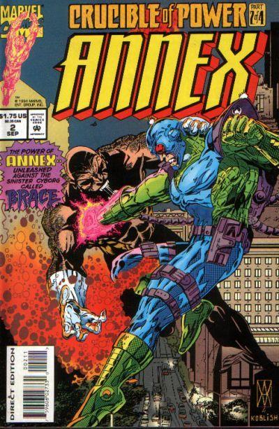 Открытки с Аннексом из комиксов Марвел скачать бесплатно.     