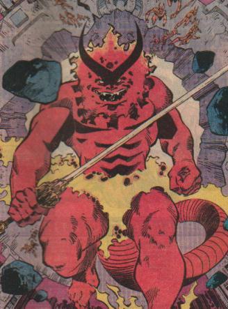 Открытки с Тригоном из Вселенной комиксов ДС скачать бесплатно.