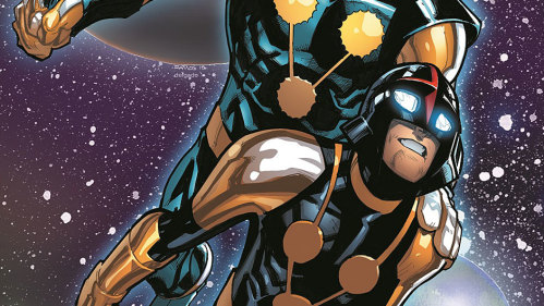 Открытки с Новой Ричардом Райдером из комиксов Вселенной Марвел.