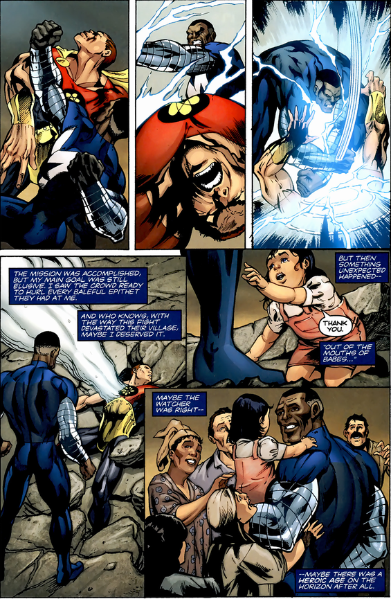 Открытки с Синим Чудом из комиксов Вселенной Марвел скачать бесплатно.