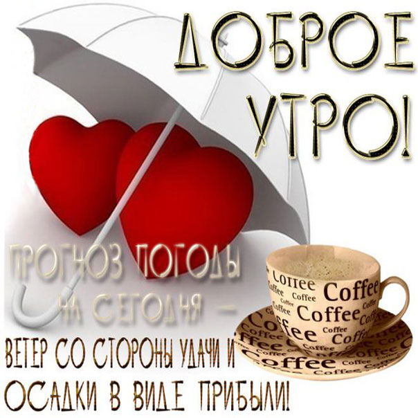 Открытки поздравления с добрым утром 