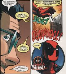 Открытки с Визлом из комиксов про Дедпула Вселенной Марвел. 