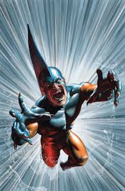 Открытки с Тигровой Акулой страшным злодеем из комиксов Марвел.