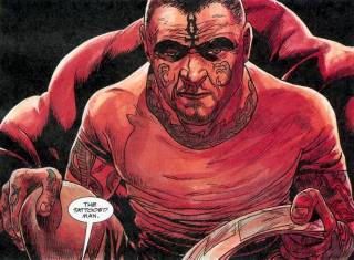 Открытки с Татуированным Человеком из комиксов скачать бесплатно.