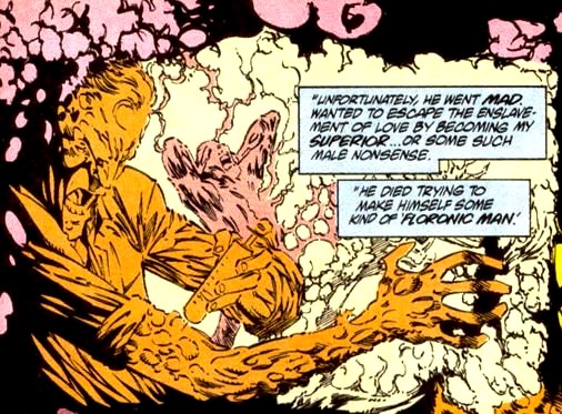 Открытки с Флороник Меном из комиксов Вселенной ДС скачать бесплатно.