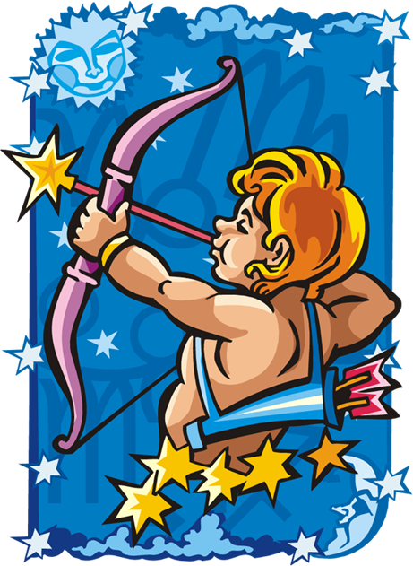 Открытки знак зодиака Стрелец gif. Скачать бесплатно Открытки знак зодиака Ст...