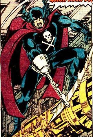 Открытки с Гримом Жнецом злодеем из комиксов Вселенной Марвел.