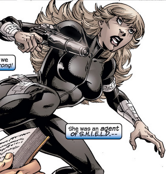 Открытки с Шерон Картер агентом номер 13 из комиксов Марвел.