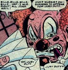 Открытки с Клоуном Врединой из комиксов Вселенной Марвел скачать.