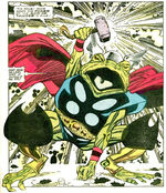 Открытки с Трогом лягушкой супергероем из комиксов от Марвел.