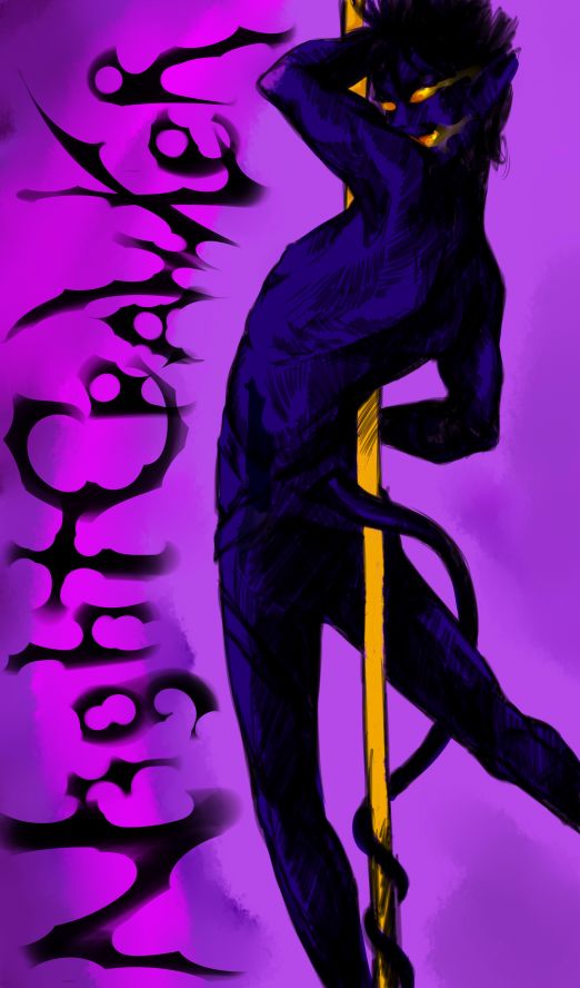 Открытки с Ночным Змеем из Людей Икс. Открытки с Куртом Вагнером.