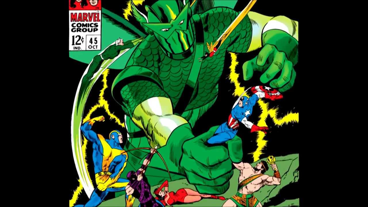 Открытки с Супер - Адаптоидом врагом Тора из комиксов Марвел.