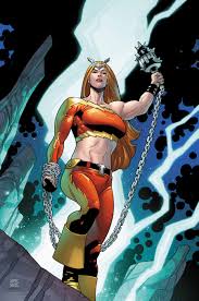 Открытки с Тундрой персонажем комиксов из Вселенной Марвел. 