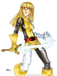 Открытки с Мэджик из комиксов Вселенной Марвел скачать бесплатно.