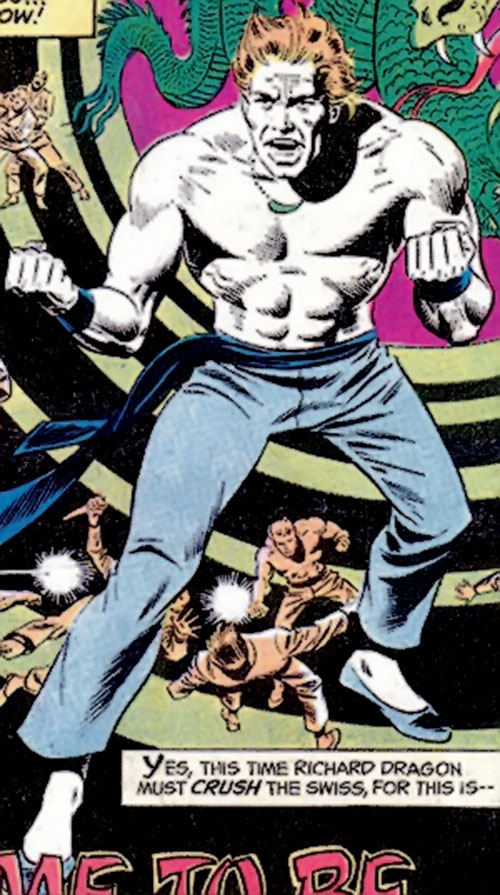 Открытки с Ричардом Драконом бесплатно от комиксов ДС скачать.