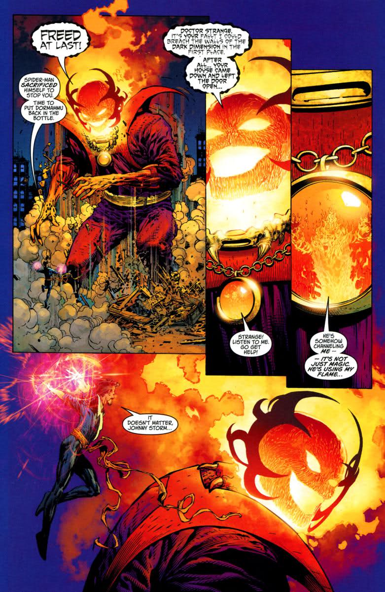 Открытки с Дормамму врагом Доктора Стренджа из комиксов Марвел.