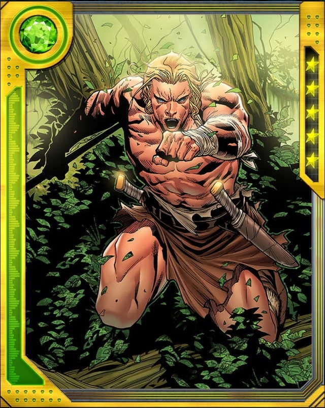 Открытки с Ка - Заром Кевином Пландером из комиксов Марвел. 