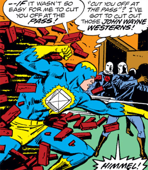 Открытки с Синим Бриллиантом из комиксов Вселенной Марвел скачать.