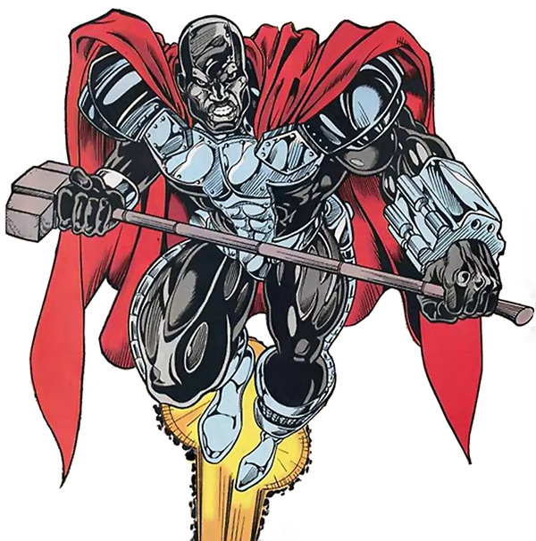 Открытки со Сталью по комиксам Вселенной ДС скачать бесплатно.