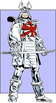 Открытки с Серебряным Самураем из комиксов Вселенной Марвел.