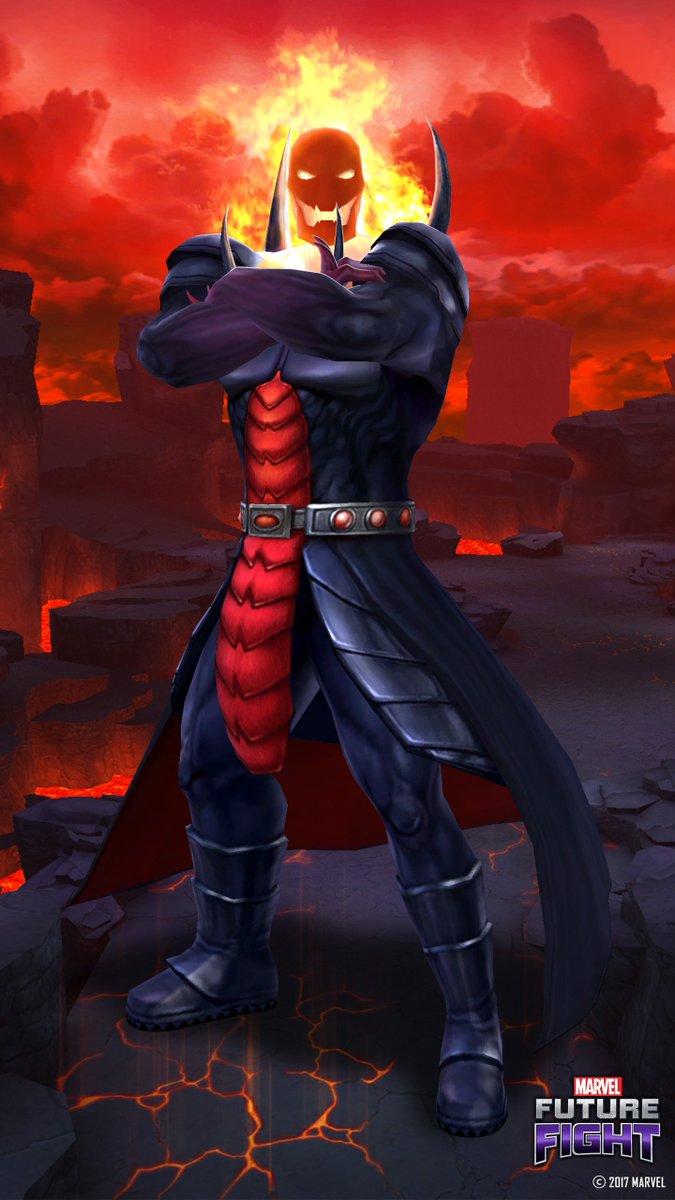 Открытки с Дормамму врагом Доктора Стренджа из комиксов Марвел.