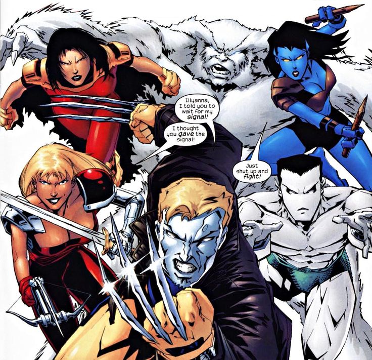 Открытки с Ноктюрн из комиксов о Людях Икс скачать бесплатно.