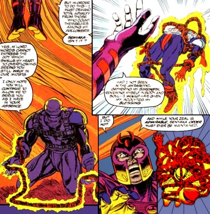 Открытки с Хромом Фабианом Кортезом из Аколитов комиксов Марвел.