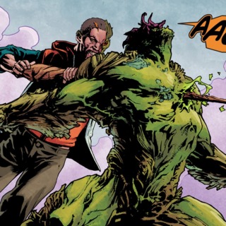 Открытки с Флороник Меном из комиксов Вселенной ДС скачать бесплатно.