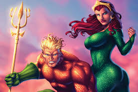 Открытки с Акваменом по комиксам. Открытки с Акваменом скачать бесплатно.