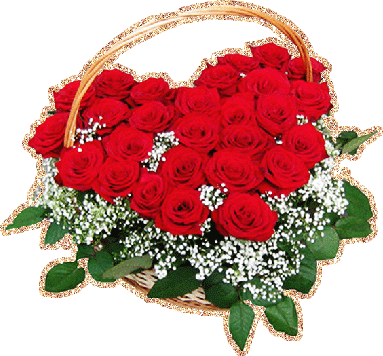 Открытки с розами в корзине скачать бесплатно. Открытки с розами в корзине gif.