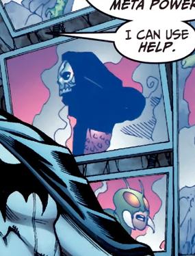 Открытки со Жнецом суперзлодеем из комиксов ДС скачать бесплатно.