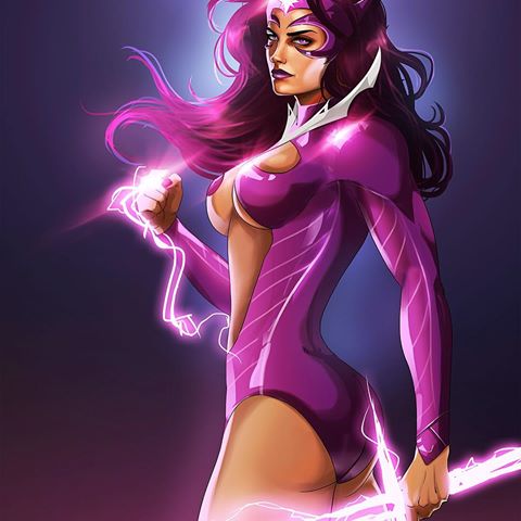 Открытки со Звездным Сапфиром из Фиолетовых Фонарей скачать.