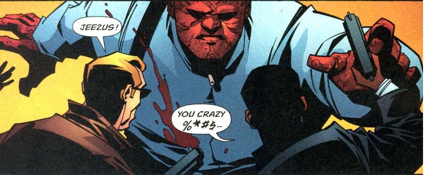 Открытки со злодеем Бриком из Вселенной комиксов ДС скачать.