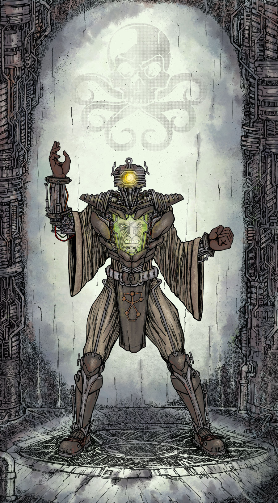 Открытки с Арнимом Золой из комиксов Марвел скачать бесплатно.