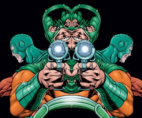 Открытки с Зеркальным Мастером из комиксов ДС скачать бесплатною.