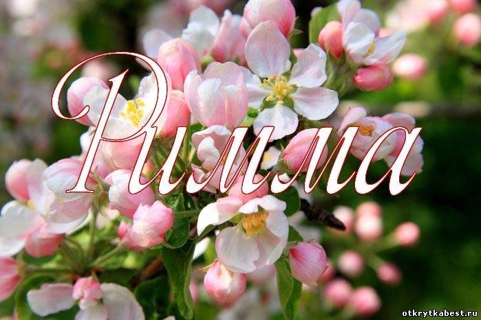 Открытки с именем Римма скачать бесплатно. Открытки с именем Римма с поздравл...