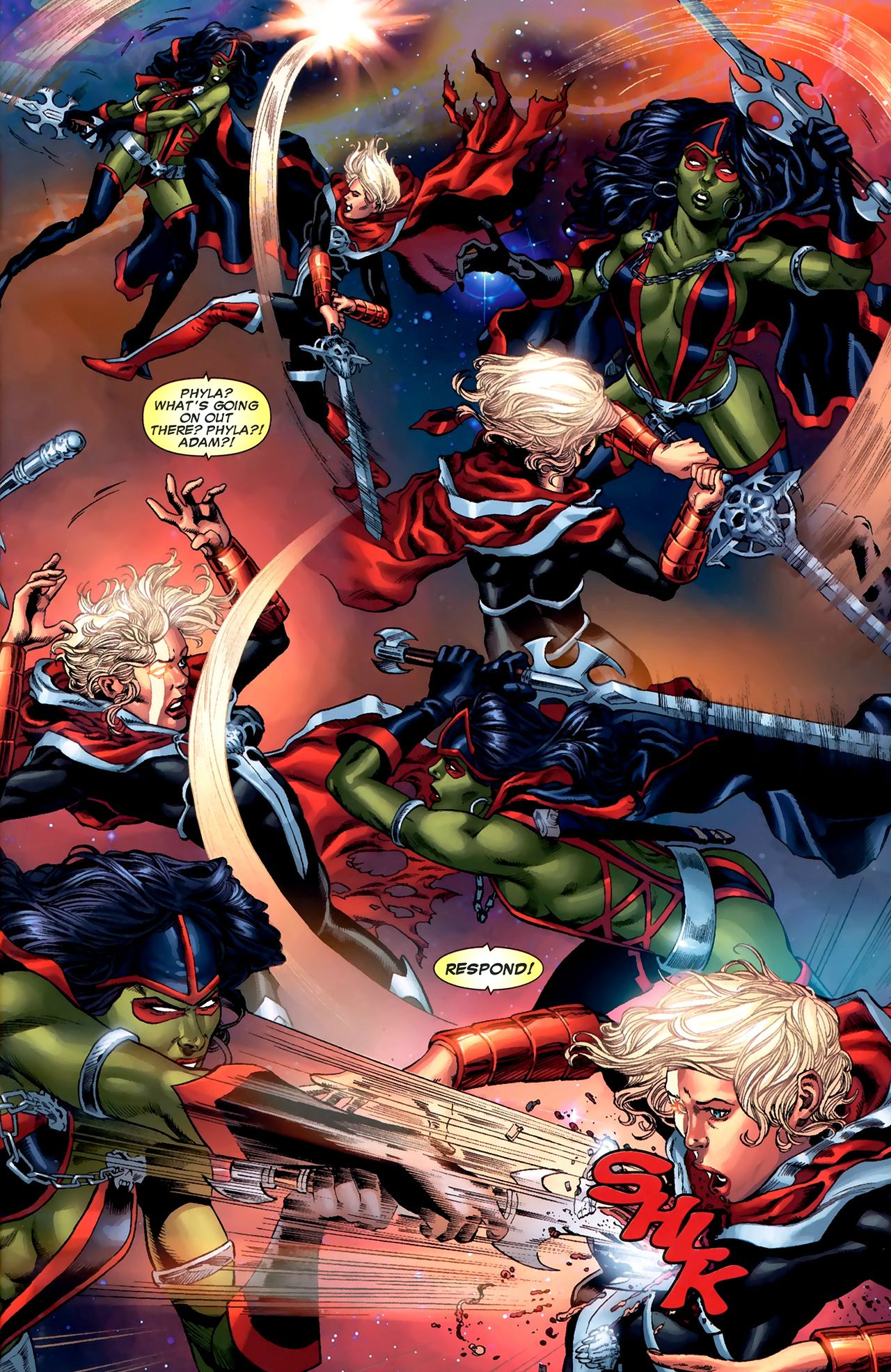 Открытки с Филой - Велл из комиксов Вселенной Марвел скачать.