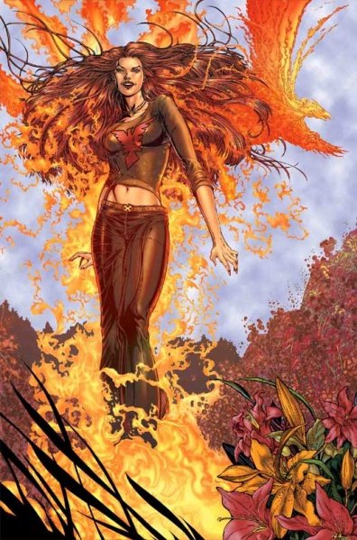 Открытки с Джин Грей скачать бесплатно. Открытки с Джин Грей для детей.