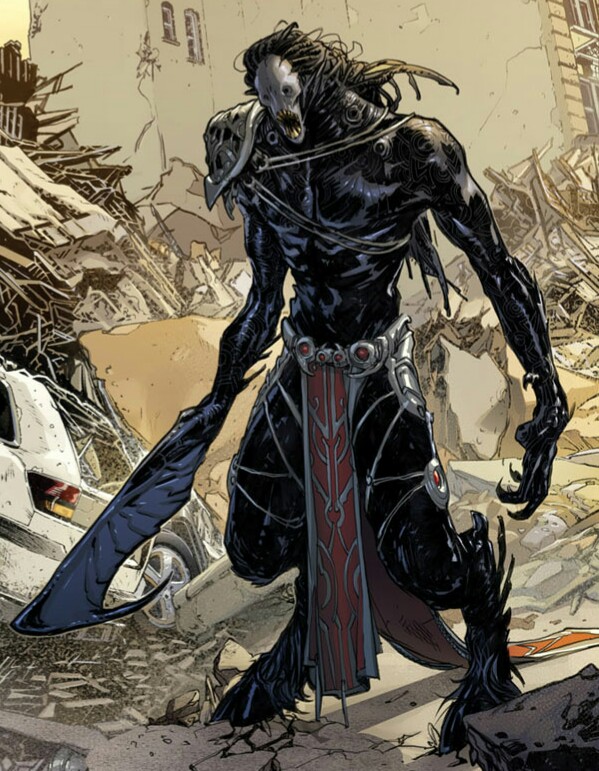 Открытки с Блэкхартом суперзлодеем из комиксов Вселенной Марвел.