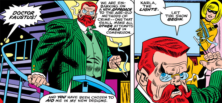 Открытки с Доктором Фаустом из комиксов Марвел скачать бесплатно.
