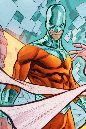 Открытки с Зеркальным Мастером из комиксов ДС скачать бесплатною.