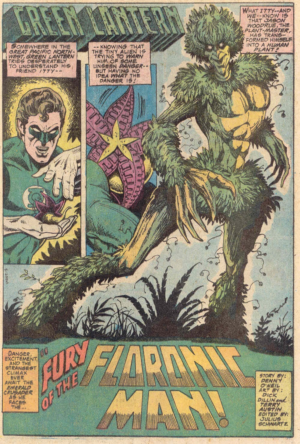 Открытки с Флороник Меном из комиксов Вселенной ДС скачать бесплатно.