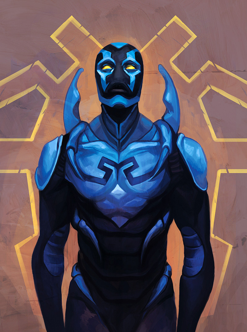 Открытки с Синим Жуком скачать бесплатно. Открытки с Синим Жуком gif.