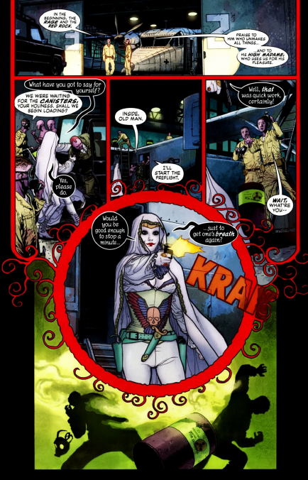 Открытки с Алисой из комиксов Вселенной ДС скачать бесплатно.