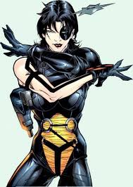 Открытки с Домино из комиксов Вселенной Марвел скачать бесплатно.