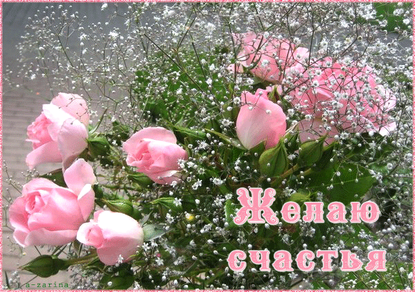 Скачать бесплатные Открытки желаю счастья. Открытки желаю счастья с анимациями.