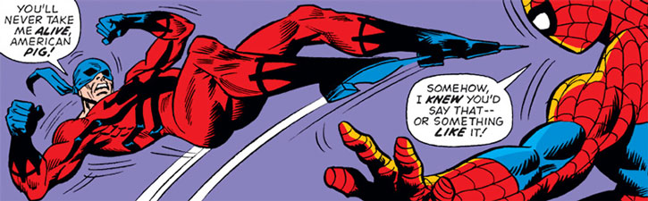 Открытки с Тарантулом врагом Человека Паука из комиксов Марвел.