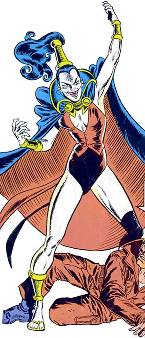 Открытки с Некрой Синклейр из комиксов Вселенной Марвел.    