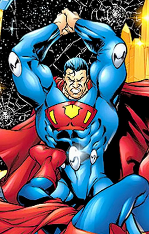 Открытки с Ультрамэном из Вселенной комиксов ДС скачать бесплатно.