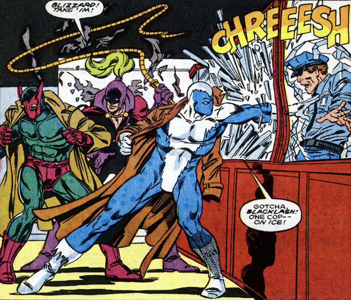 Открытки с Бураном суперзлодеем из комиксов Вселенной марвел.